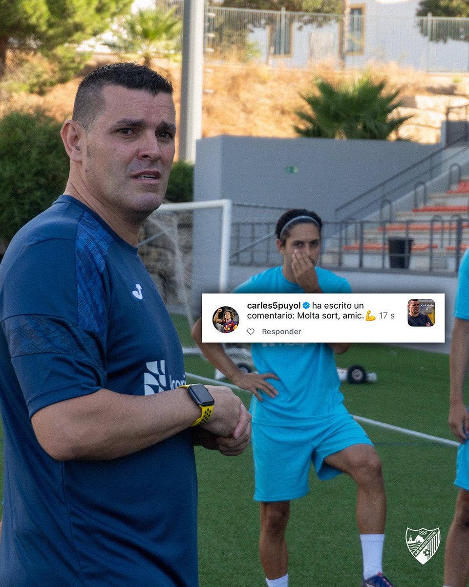 Hay un campeón del mundo que ya es un poquito del <a href="/CDEstepona/">C.D. Estepona</a> 😉⭐️

¡Estás invitado al Muñoz Pérez, <a href="/Carles5puyol/">Carles Puyol</a>! 

#SeguimosSoñando