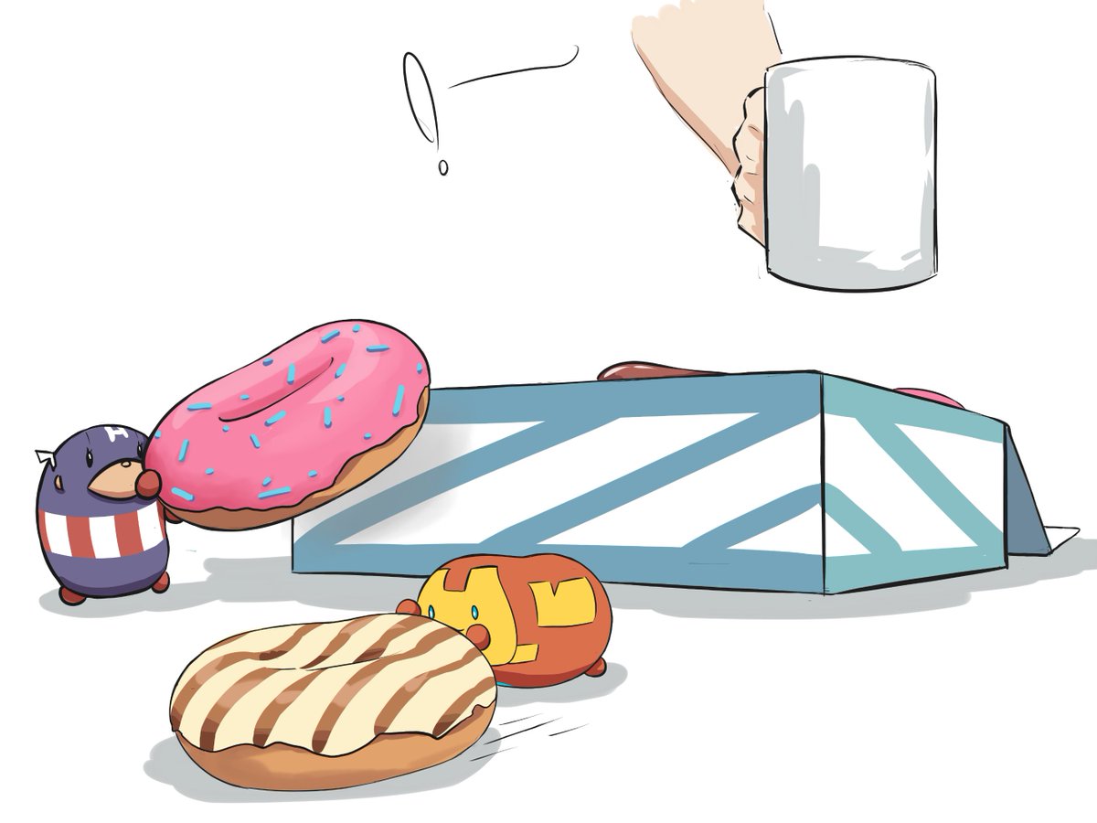 AsH3Draws's tweet photo. Stealing doughnuts

#stony #tsumtsum https://t.co/khChcV82wk
