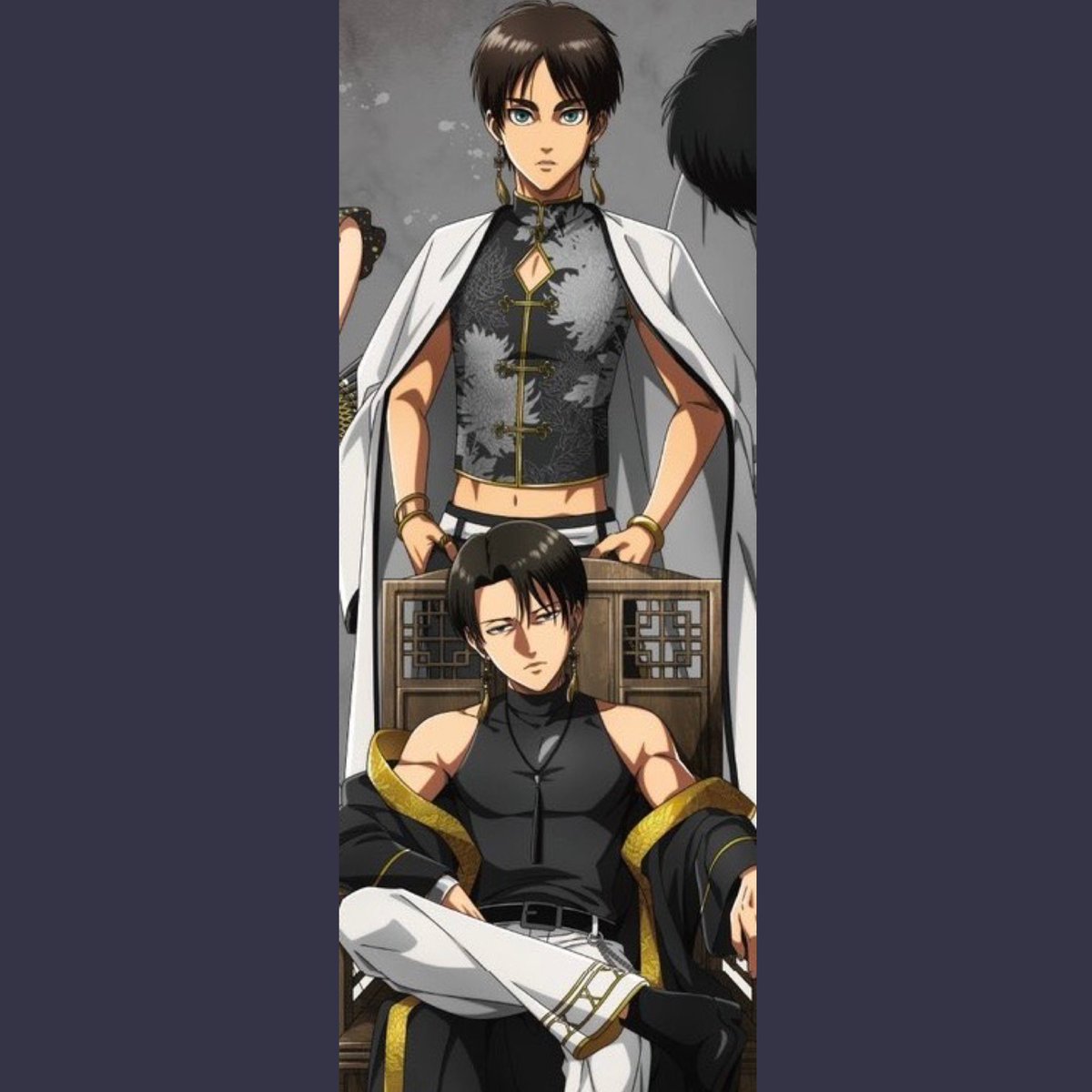 I do love an iconic gay couple #Rivaereri