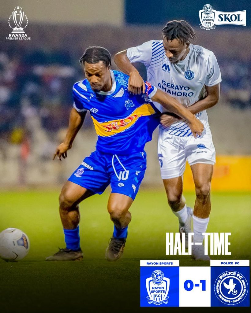 rayon_sports's tweet photo. #RPL || #RAYPOL 

Halftime 

Rayon Sports 0-1 Police FC https://t.co/9i7JLXKz1Y
