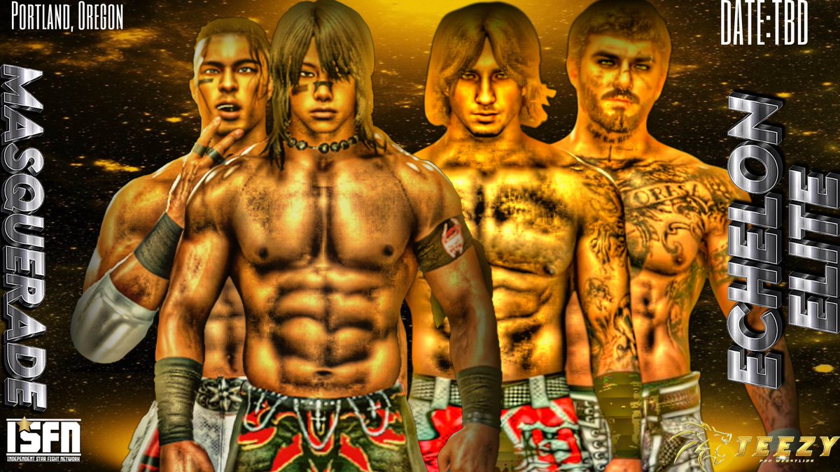 BloomPro2k's tweet image. TPW ANNOUNCEMENT!

MASQUERADE looks to takeover! they will face of the new up coming team Echelon Elite. Which team will come out on top in this bout!?
{#WWE2k25 #HLR #CAW}