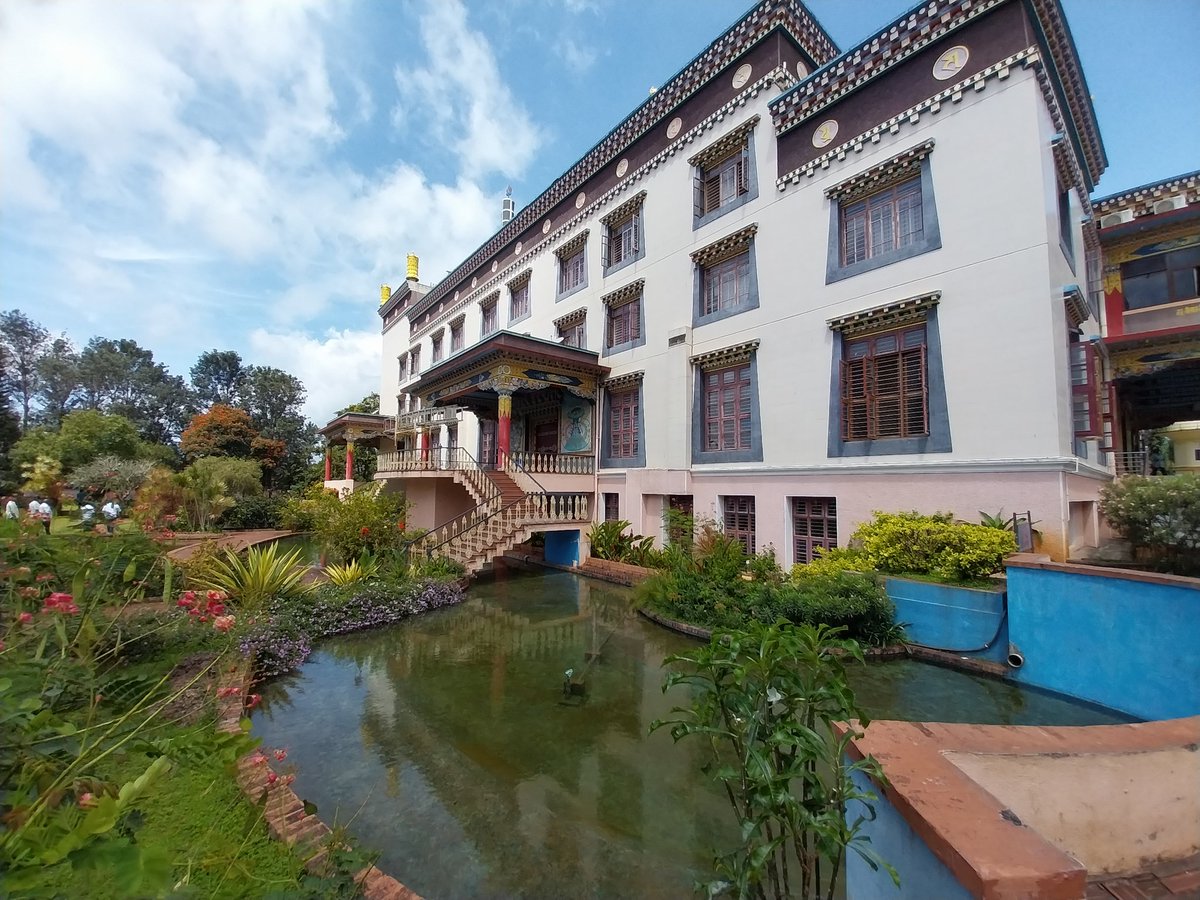 Namdroling Golden Temple at Bylakuppe, one of the largest Tibetan settlements in India. <a href="/KarnatakaWorld/">Karnataka Tourism</a> <a href="/sriharikaranth/">Srihari Karanth</a> <a href="/KodaguConnect/">Kodagu Connect</a> <a href="/IndiaTourismBa2/">India Tourism Bengaluru</a>