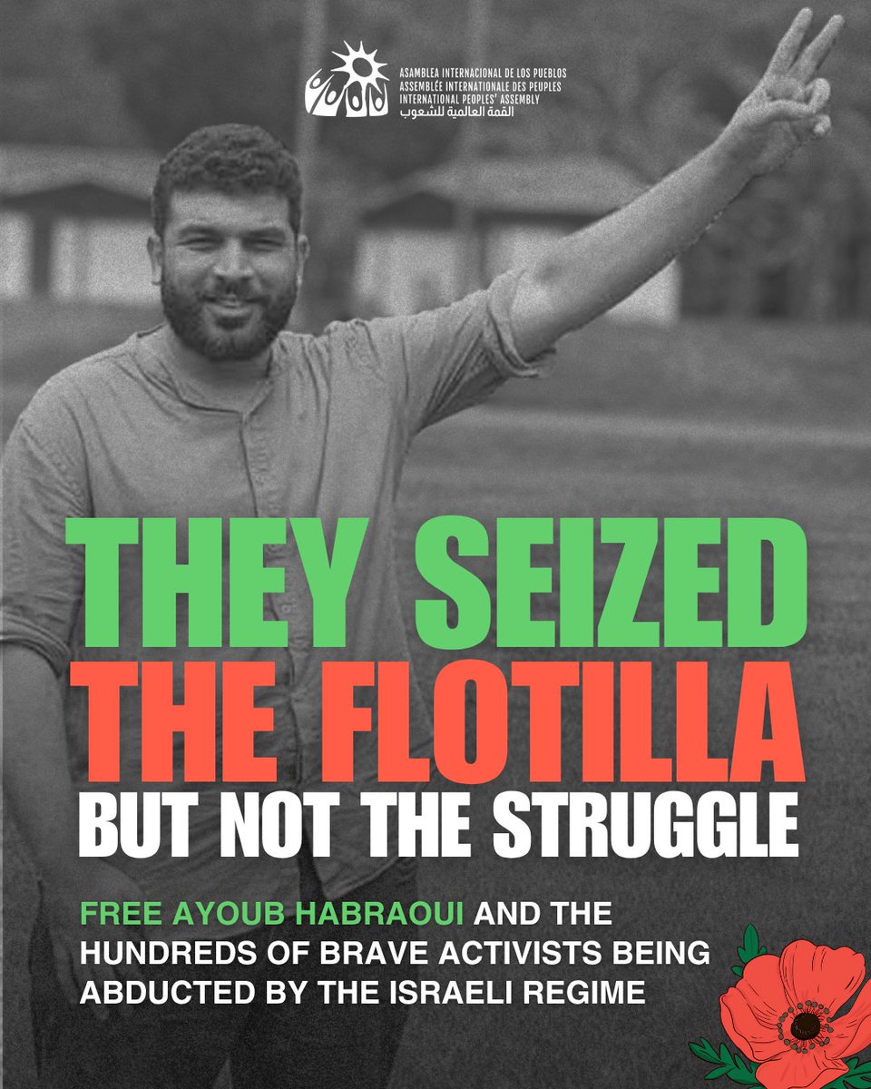 🚨🚢🇵🇸 They may seize the flotilla, but they will never seize the struggle.

Dozens of brave activists have been illegally detained by Israeli forces for the crime of standing with Gaza and trying to deliver humanitarian aid.

Yesterday, Israel’s armed forces illegally