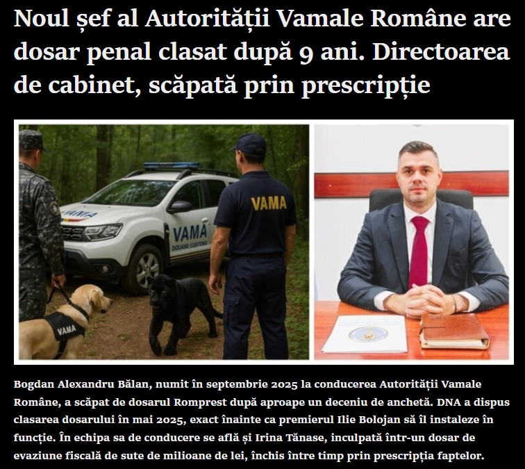 mariandidthis's tweet photo. #Coruptie #Romania #Mafie #Vama #60m #Integritate #Justitie #IrinaTanase #Evaziune #BogdanAlexandruBalan
Integritate zero la vamă! 👇 https://t.co/Xo0W5puo7p