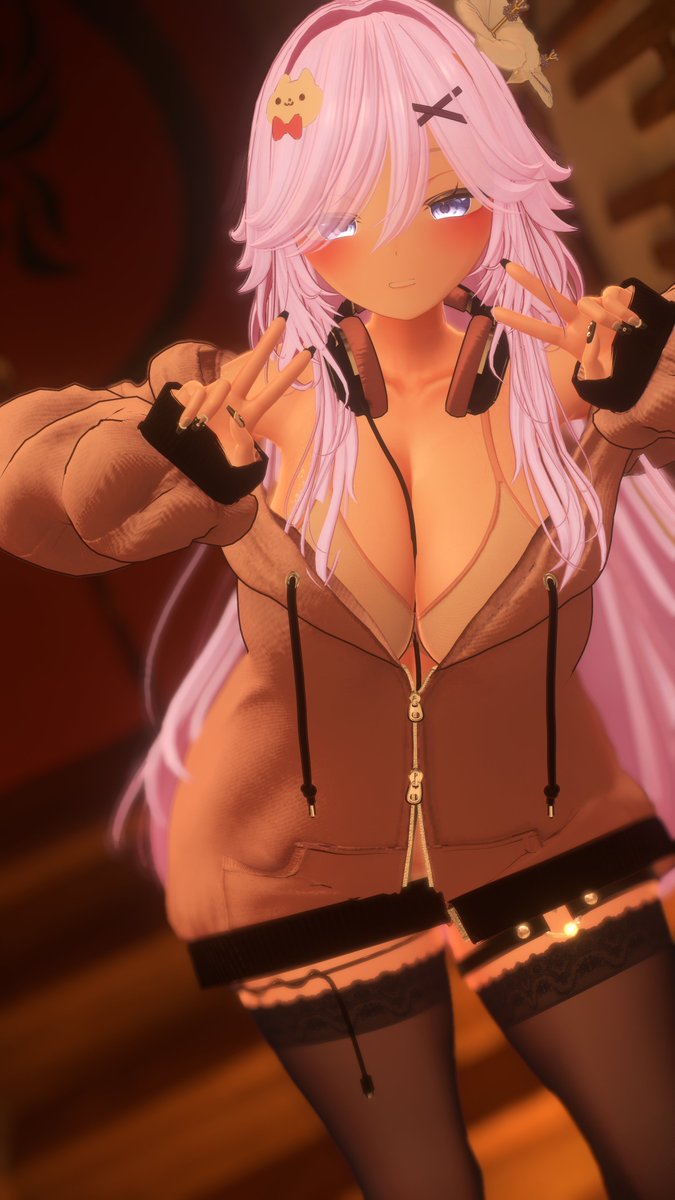 おはよ～！！
お顔いじった！
#Shinano3D