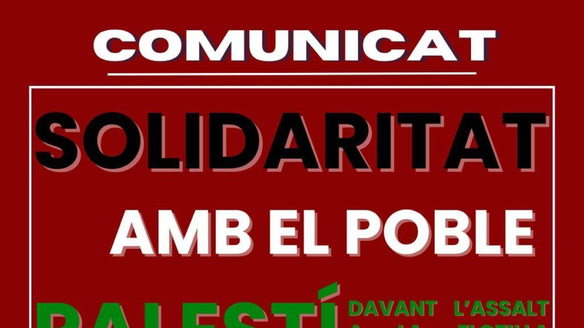 diariandorra's tweet photo. La Coordinadora de l'Habitatge insta al Govern a "abandonar l'equidistància" amb la situació a Gaza https://t.co/2afathskQ9 https://t.co/Lnq8ntkxA9