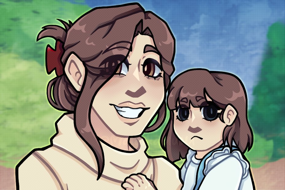 MalaikaUwu's tweet image. "Sinto sua falta" 
Uma fotinha de uma mãe com sua filha, o que poderia dar de errado? 🥺
#DigitalArtist #DesenhoDigital #DigitalDrawing #Arte #Desenho #Art #Oc #KarmaSMP #KASMP