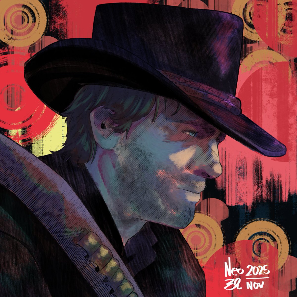 DibujanteNeo's tweet photo. "Blessed are the peacemakers, for they will be called sons of God"
Desde hace años quería hacer fanarts a uno de mis videojuegos y protagonistas favoritos de todos los medios.
Arthur Morgan el forajido que buscó la redención.
#rdr2 #arthurmorgan #fanart https://t.co/EGhi4qwT0Q