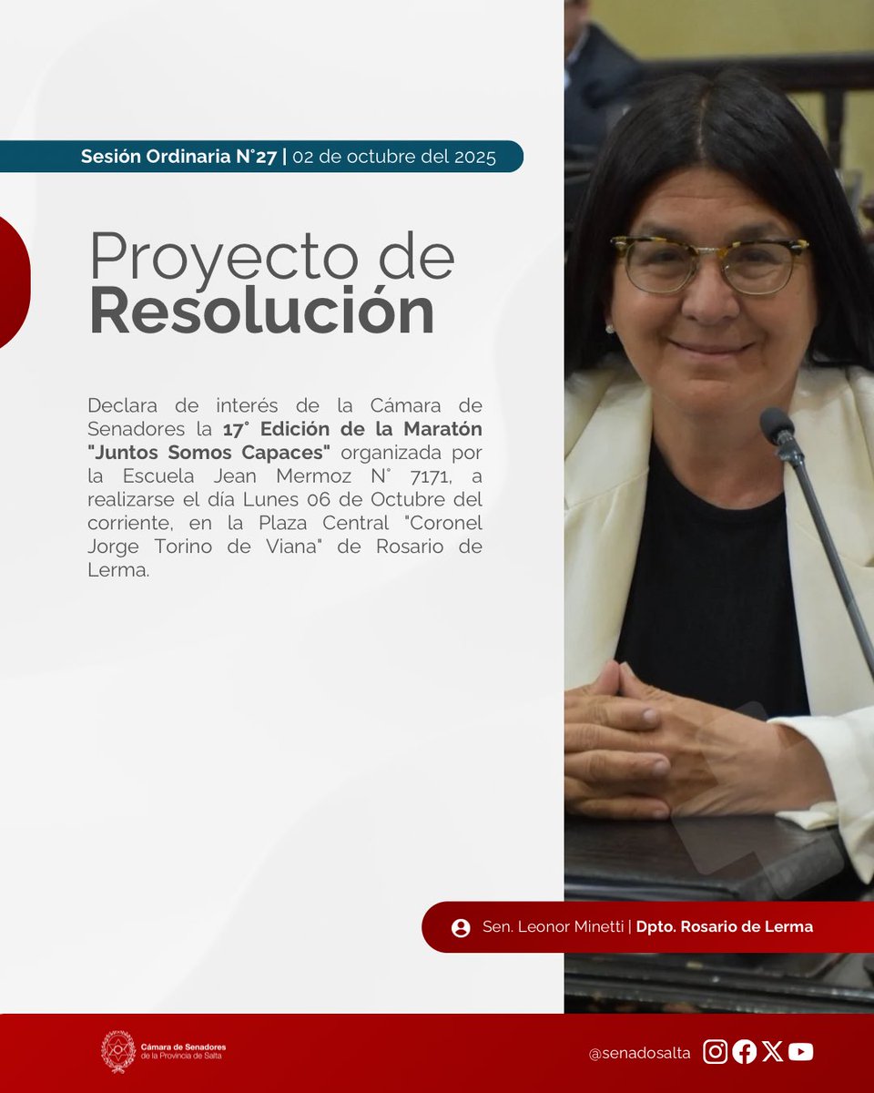 Senado Salta tweet media