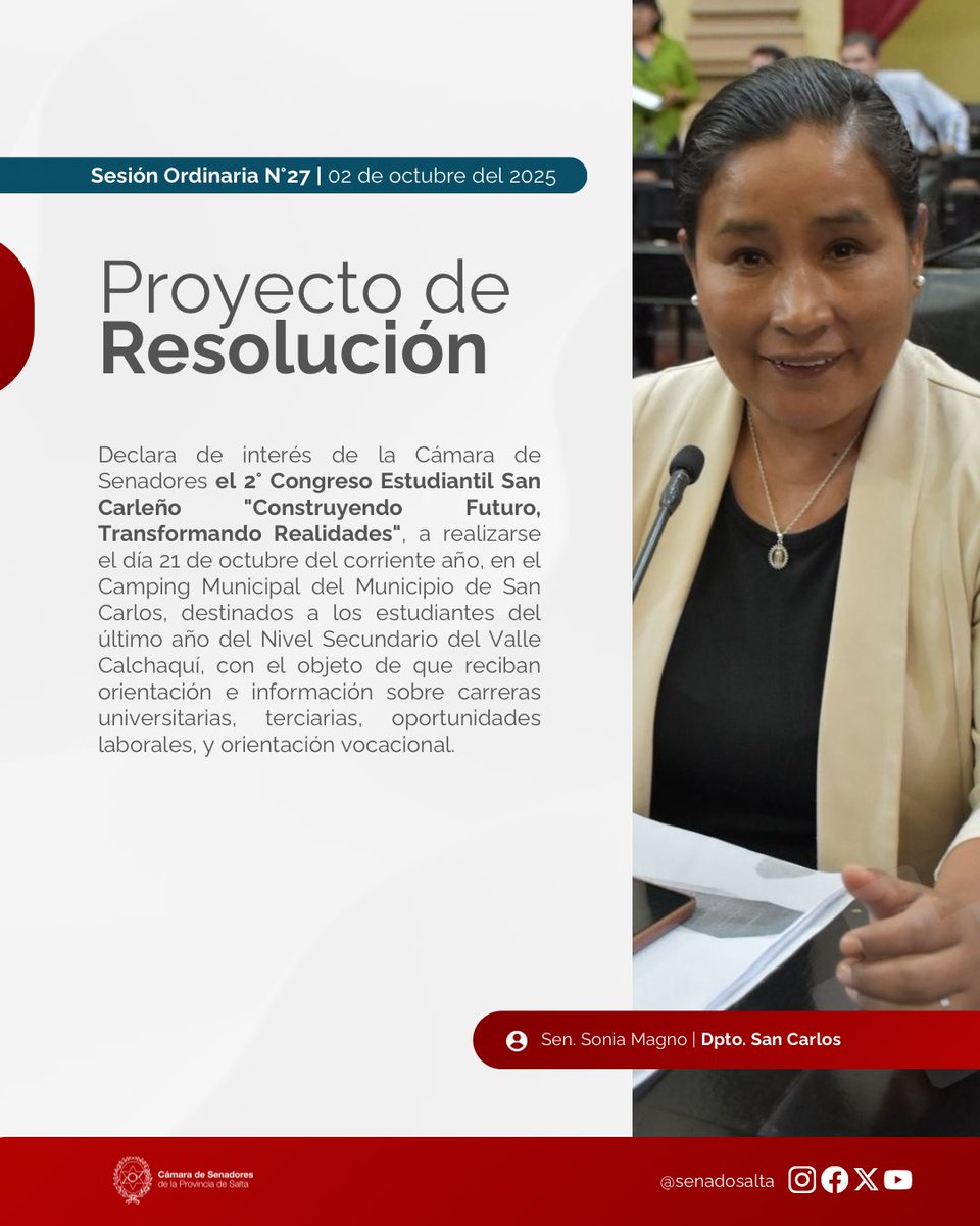 Senado Salta tweet media