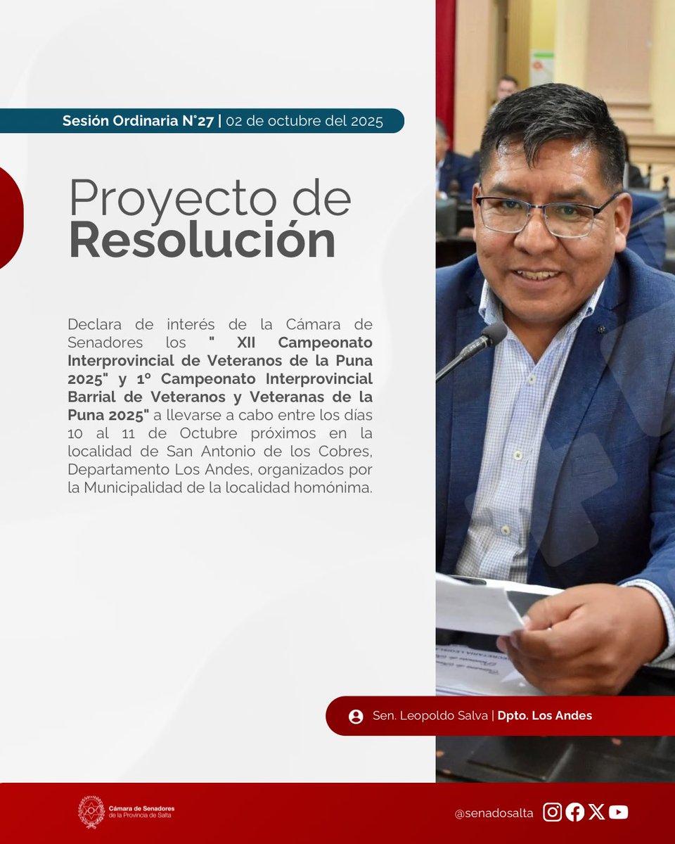 Senado Salta tweet media