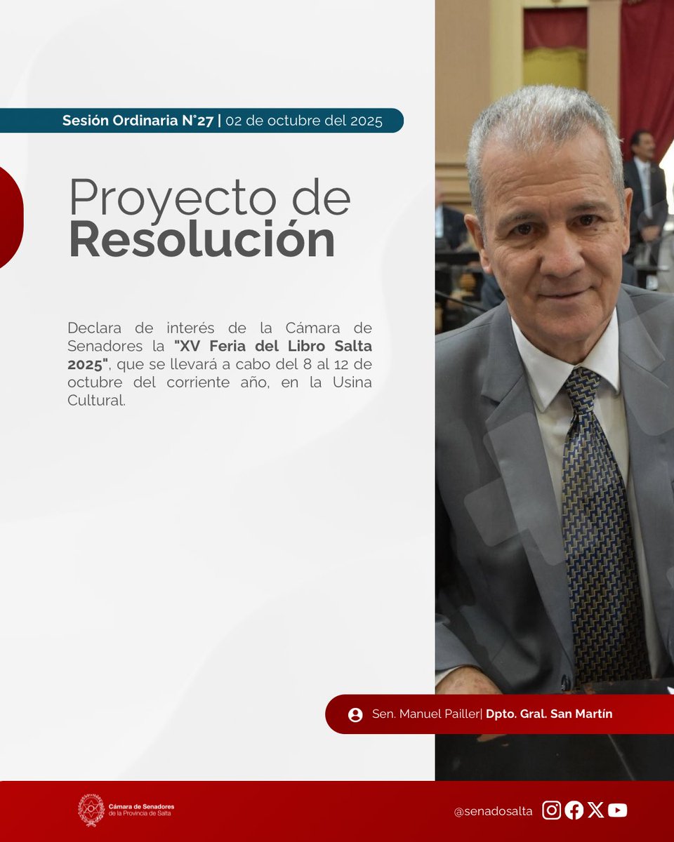 Senado Salta tweet media