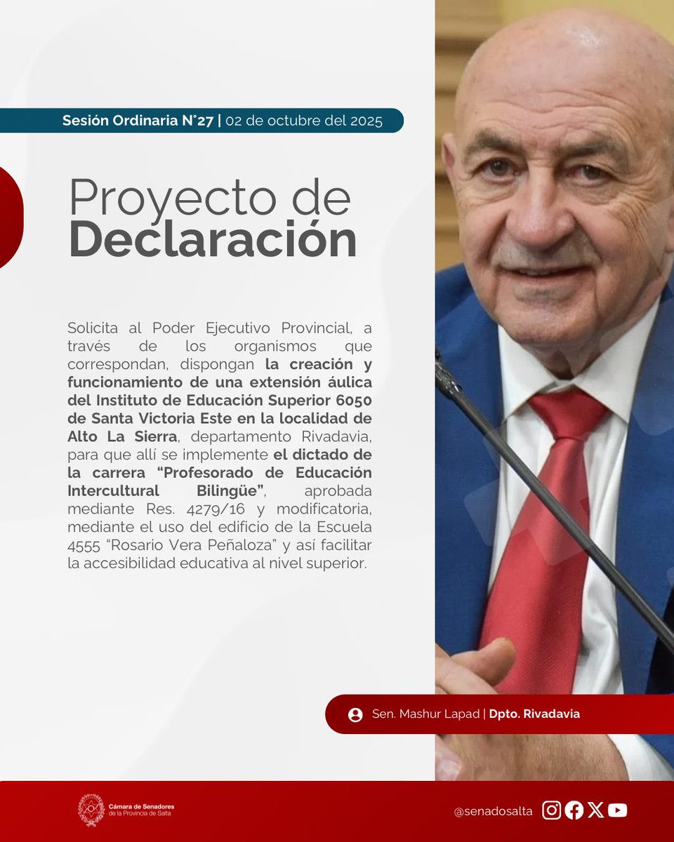 Senado Salta tweet media