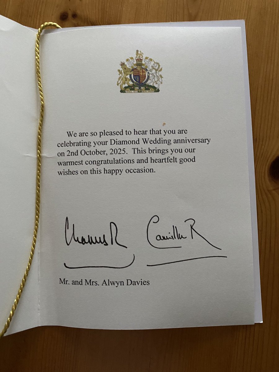 This is a nice touch and made my parents smile.