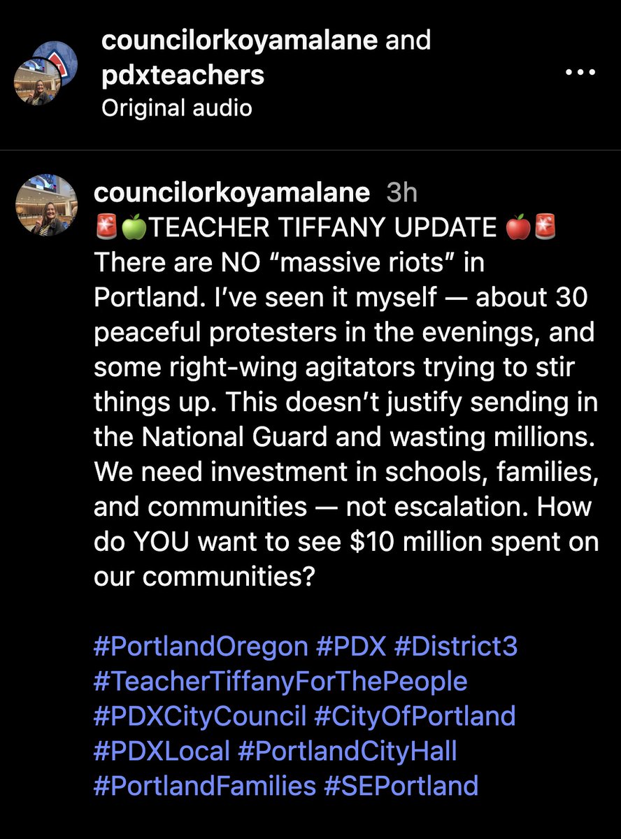 MrAndyNgo's tweet image. Far-left Portland city council member Koyama Lane @TeacherTiff4PDX and the Portland Association of Teachers @pdxteachers have released a video boldly lying about the nature of the Antifa and far-left anti-government riots outside the ICE facility. 

Lane blames "right-wing…