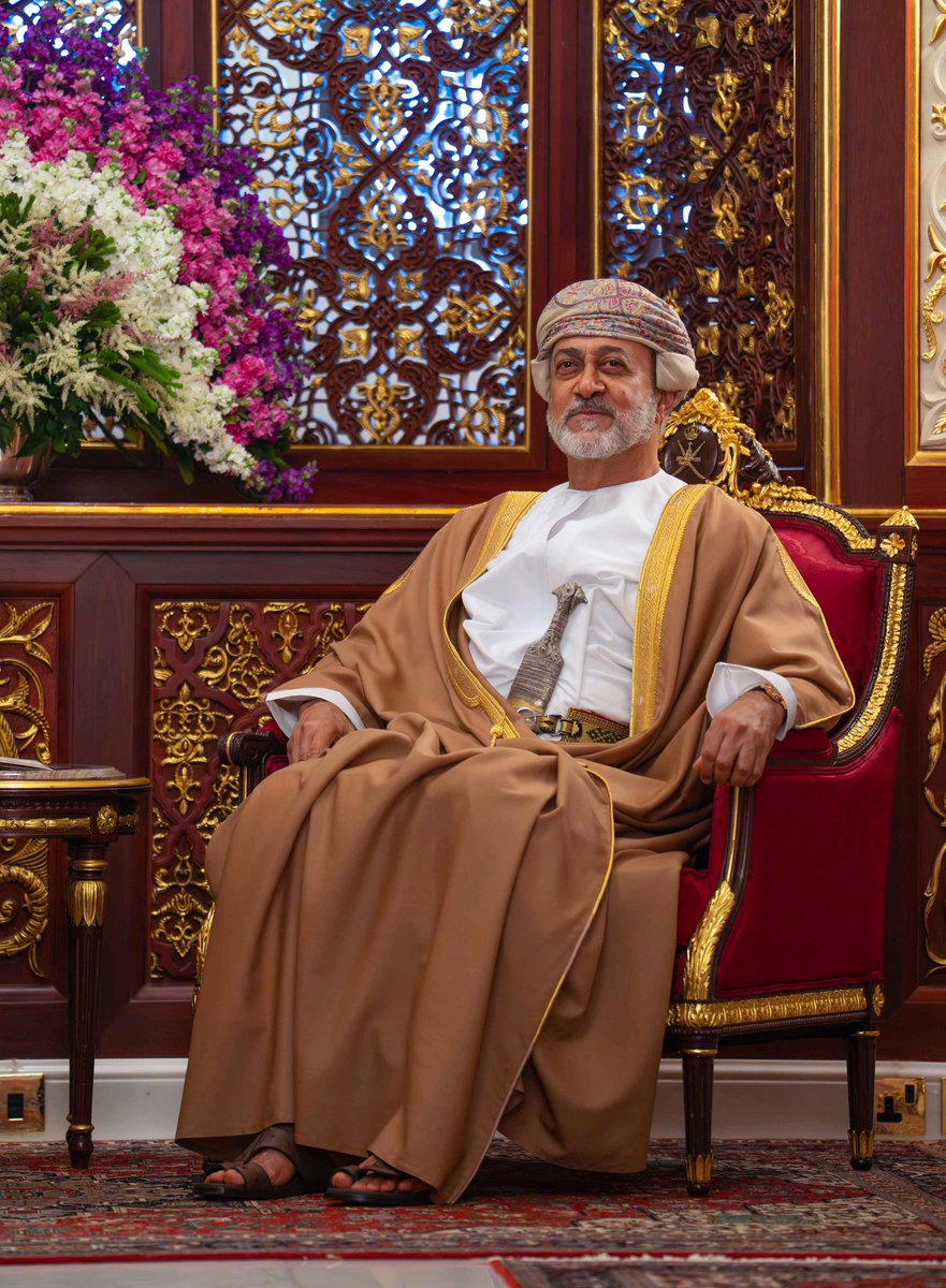 abeerzad's tweet image. اللهم بارك في عمره وعهده  واجعل #عُمان في ظله عامرة مطمئنة 
#السلطان_هيثم_بن_طارق