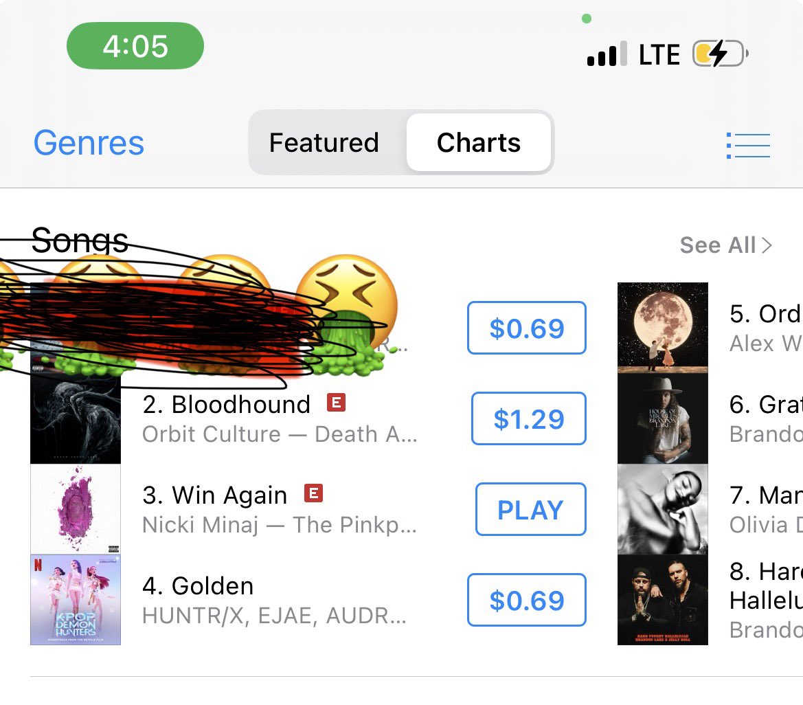 ModelXtopher's tweet photo. @NICKIMINAJ she gotta be $.69 cents cause she’s a Bronx garbage eater ! Don’t worry Queen we getting you to number 1 #barbz #NickiMinaj barbz stream win again !! https://t.co/2WbJsvvE9r