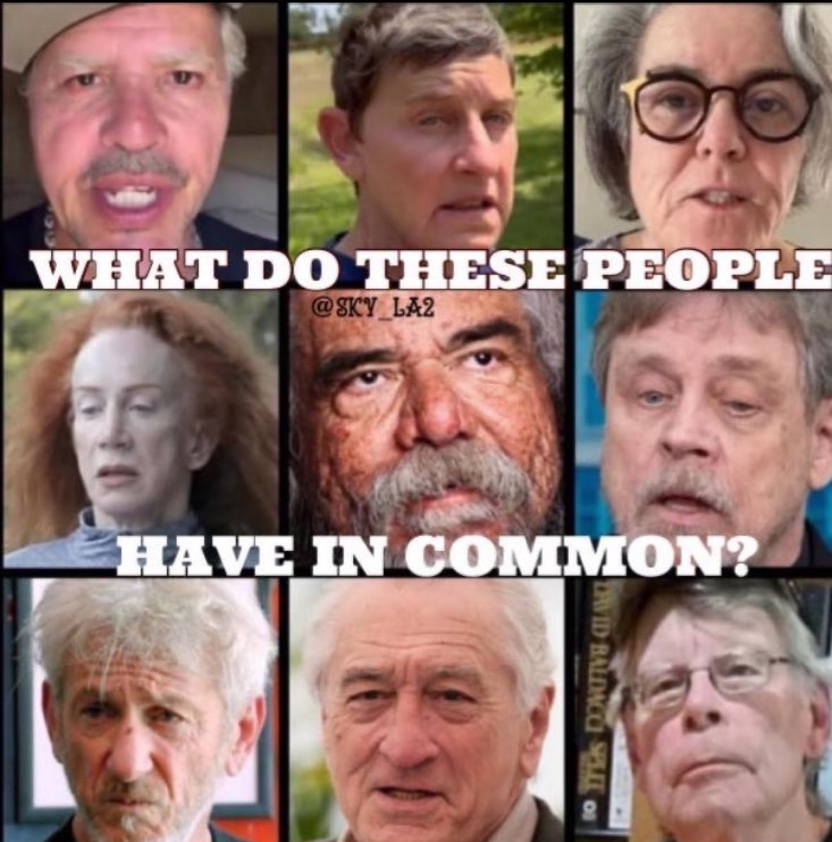 TrumpsHurricane's tweet photo. What Do These People Have In Common ?? https://t.co/PHIFEzAJqy