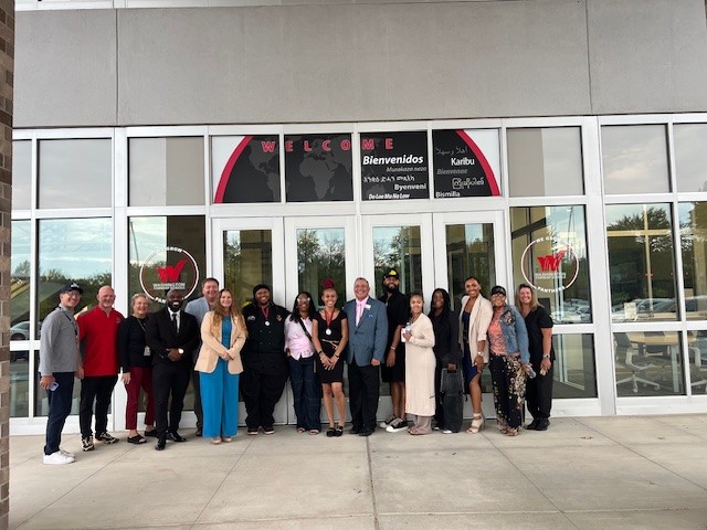 🎉Celebrating success at our September 24th School Spotlight! Director Brian Funk highlighted amazing progress in certifications and dual credits.

Congrats to our honorees: Mikayla Draughon, Hammer Metalworks, and Chef Jack London.

Thank you all for your dedication! 👏