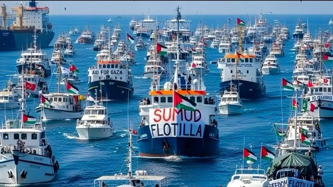 Esto de la Flotilla Goblal Sumud es una de las mejores obras teatrales oníricas jamás representadas.