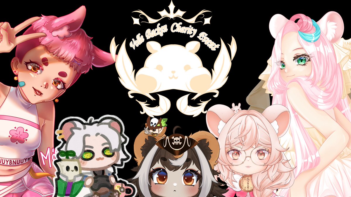 Das Volle Backen Charity Event geht in die 2te Runde! Am 04.10. den Welt-Tierschutztag ab 12 Uhr sammeln Nagetier Vtuber für ihre Spezies! 
Mit dabei <a href="/Captain_Baru/">Captain Baru | Pirate Vtuber 🏴‍☠️🏝️</a> <a href="/JoichiruART/">Joichiru🌸//VGEN Comms Open</a> <a href="/MoerliArt/">Mörli 🔞 Vtuber/Vartist</a> <a href="/Silorent1995/">Silorent @Dokomi 2026 🐀Ratten Vtuber🐀</a> 
Macht euch bereit auf ein Lustiges Quiz +Tolle Fakten zu Nagern + REPO ❤️