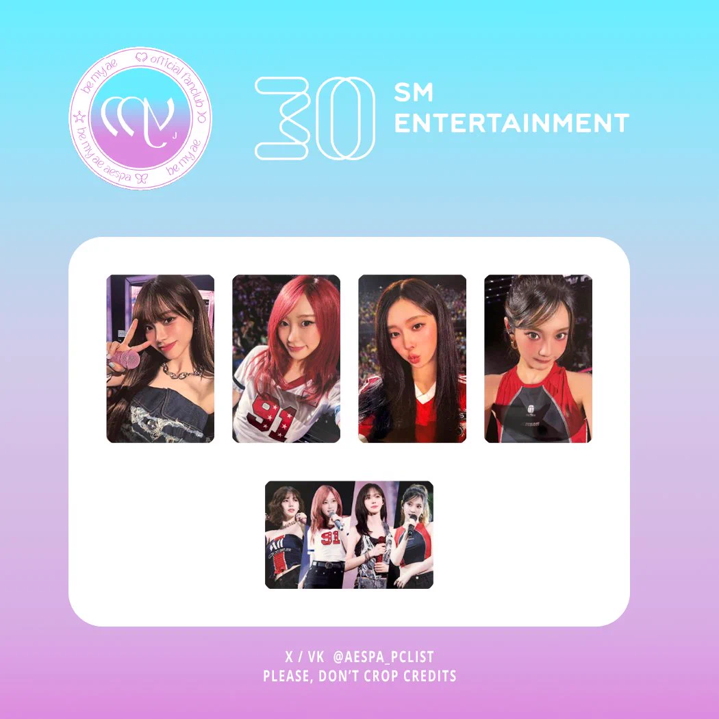 aespa | photocard list on X: 