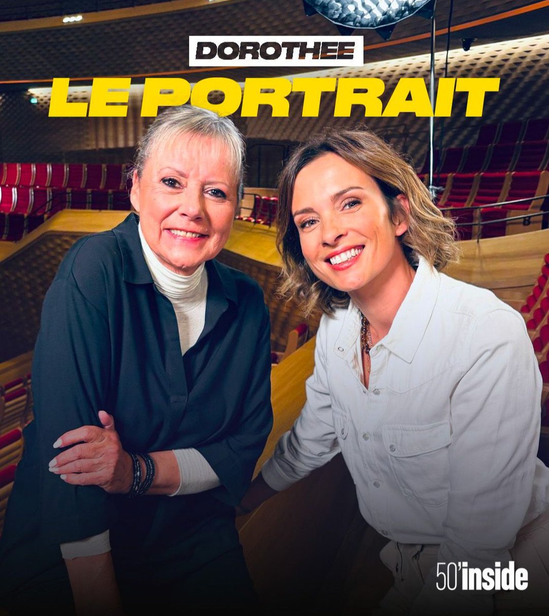 Samedi dès 17h50 sur @tf1 dans #50inside pour "Le Portrait de la Semaine" !