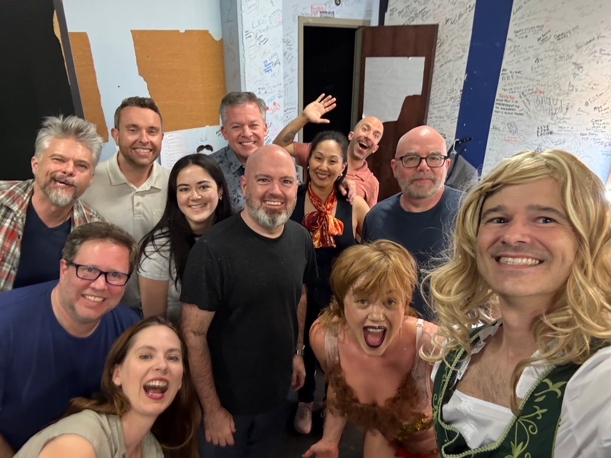 Did you miss The Great Funny Bone Follies? Pretend you didn't by watching our closing night livestream at youtube.com/watch?v=g6sZTK… (like and subscribe). Huge thanks from all of us to all of you who came to see us! We'll be back with BirthDaze opening November 14th!