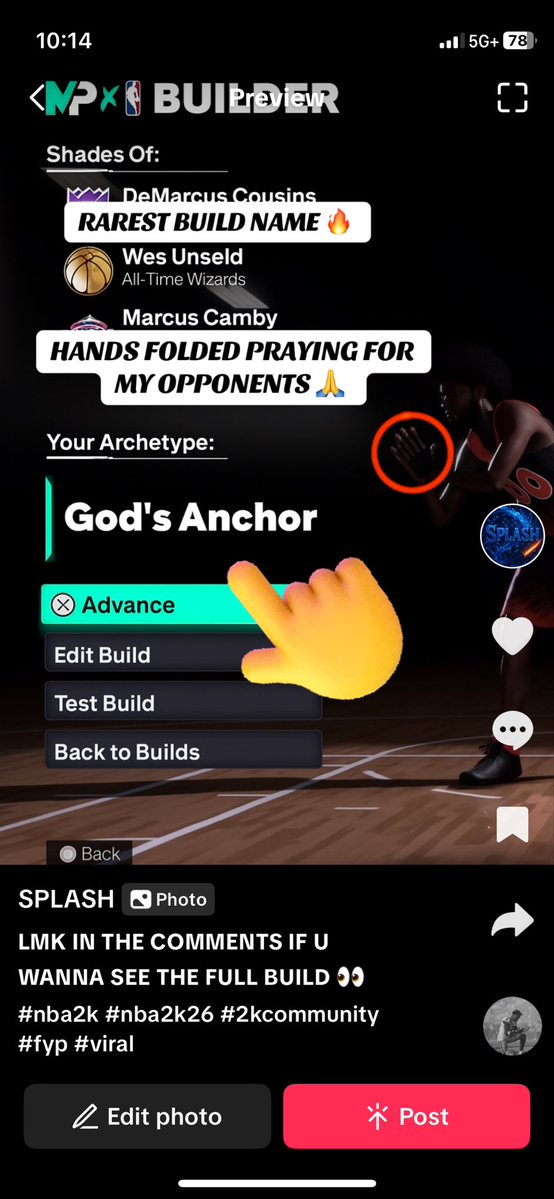 SpIashInteIIect's tweet image. THIS GOTTA BE THE RAREST BUILD NAME 👀 😱 | MY TIKTOK IN THE COMMENTS
