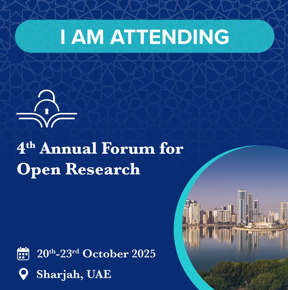 Excited to attend the 4th Forum for  #openaccess research in MENA #FORM4Open - <a href="/AUSharjah/">American University of Sharjah</a> #UAE