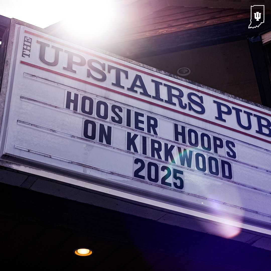 IUHoosiers's tweet photo. City street → basketball court. 

8 PM. Be there. https://t.co/gCGDMBBYAV