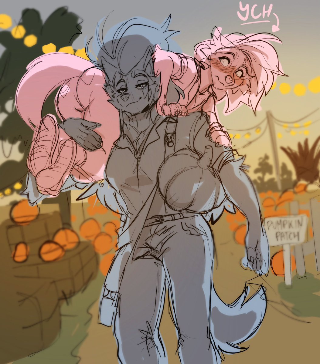 Tina went for some seasonal shopping 🎃👀✨

YCH 3/3 is LIVE!!

All info: furaffinity.net/view/62487628

🍁 Auction ends SUNDAY, October 5th, 8PM EET. 🍁