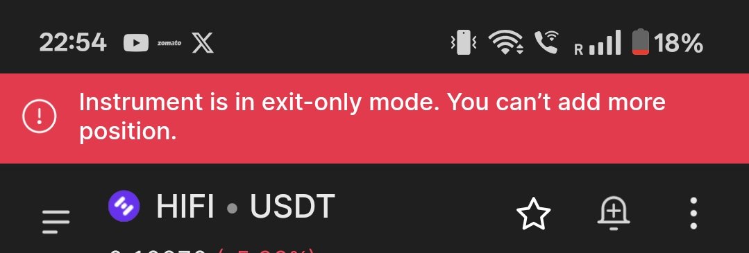 ManishMehra83's tweet photo. @CoinDCX_Cares why this ? When I am trying to add more positions why is it not allowing? 
@CryptoPointHi https://t.co/gJmZYRRUx0