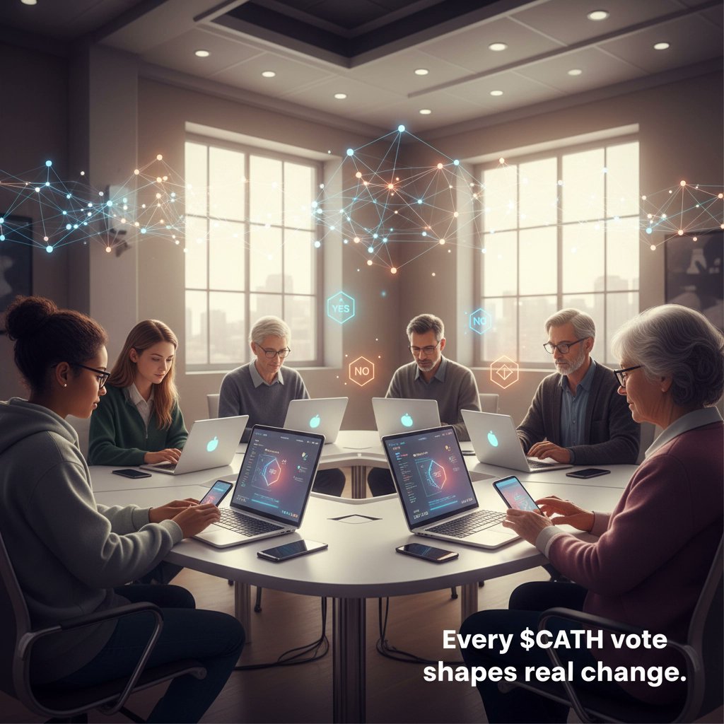 Cooperanthllc's tweet photo. Decentralize the real world, one vote at a time. $CATH = your on-chain say in Cooperanth IRL projects, no whales needed. All holders, big or small, hit the ballot on every DAO decision. Actual impact. Zero gatekeeping.

Contract: 48rmvKgpGpUNUuH3n2UYTZS2AUxZEkaCiNjQ57q1duMA

Tag https://t.co/ywhdKG45Nc