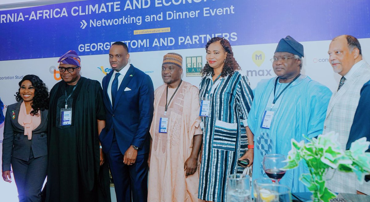 WofaiS's tweet photo. From the United States of America, the Great State of #California's trailblazing Secretary of #Transportation, Hon. Toks Omishakin, led a powerful delegate in an inbound #TradeMission to #Nigeria &amp; I was honored to have participated/contributed to the conversation.
#WofaiSamuel https://t.co/ESvSMh6DPm