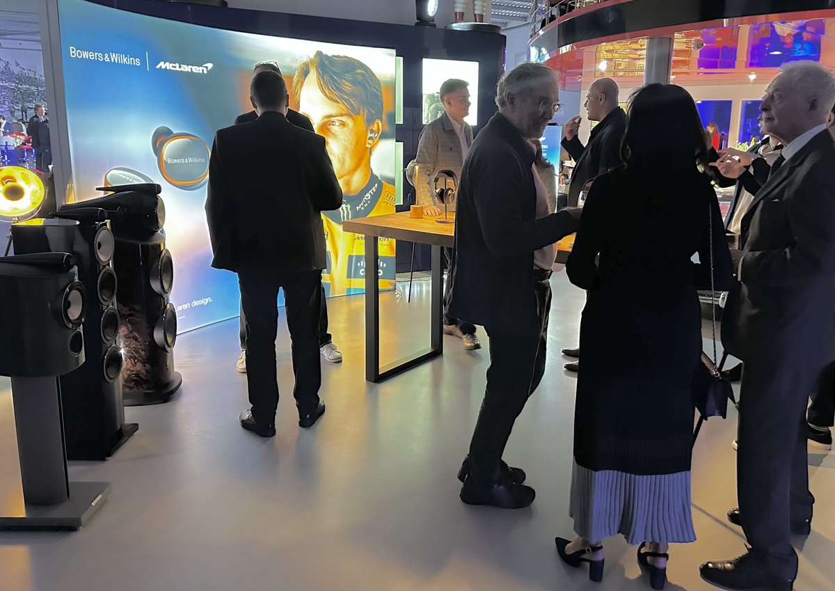 ⁦<a href="/BowersWilkins/">Bowers & Wilkins</a>⁩ proving popular at the Joe Macari event