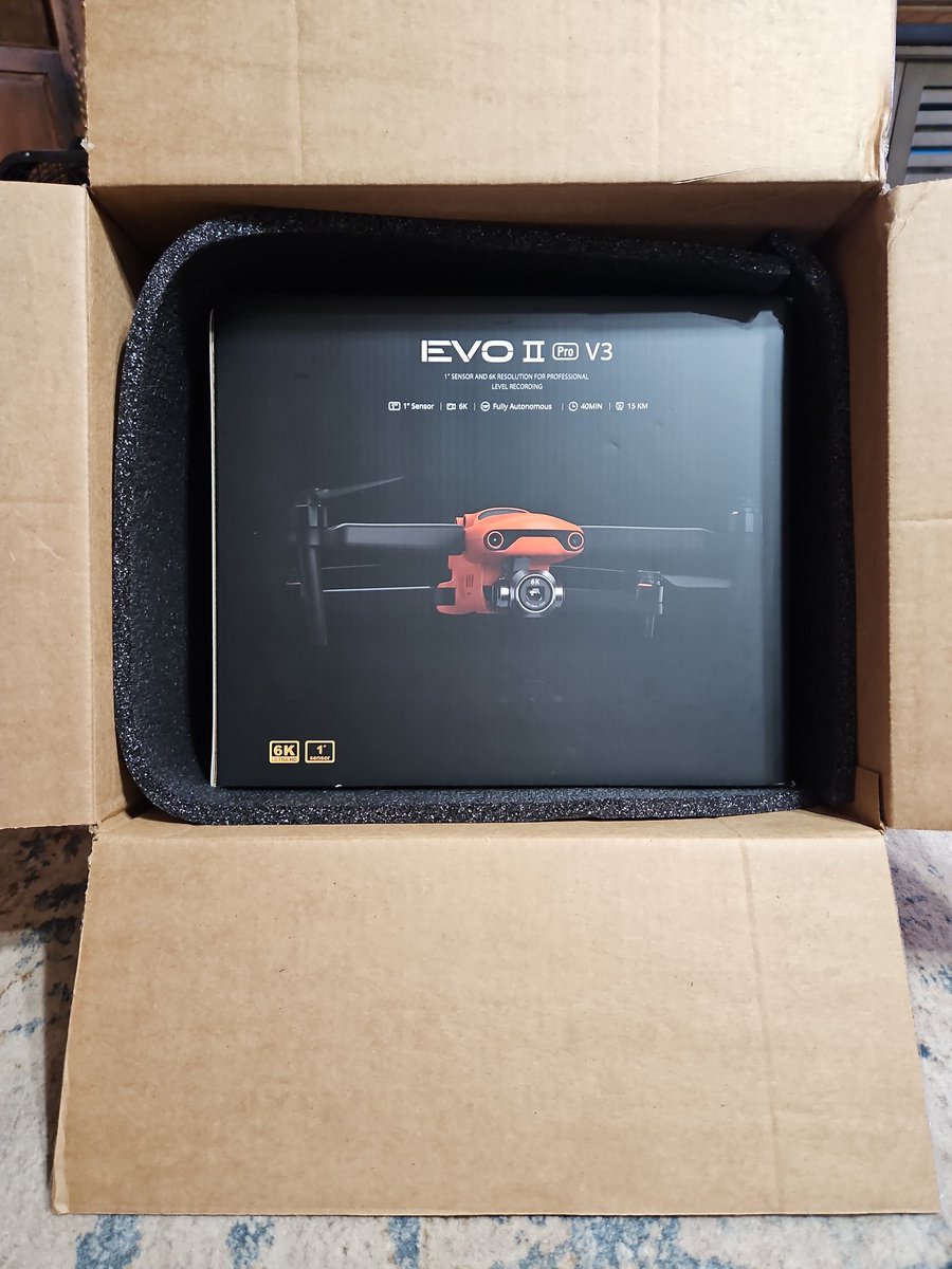 Tech_Dad89's tweet image. Shout-out to @dronenerds for the great price points, the super fast shipping, and awesome communication. Couldn&apos;t ask for anything more. #DroneNerds #autelevo2pro @AutelRobotics