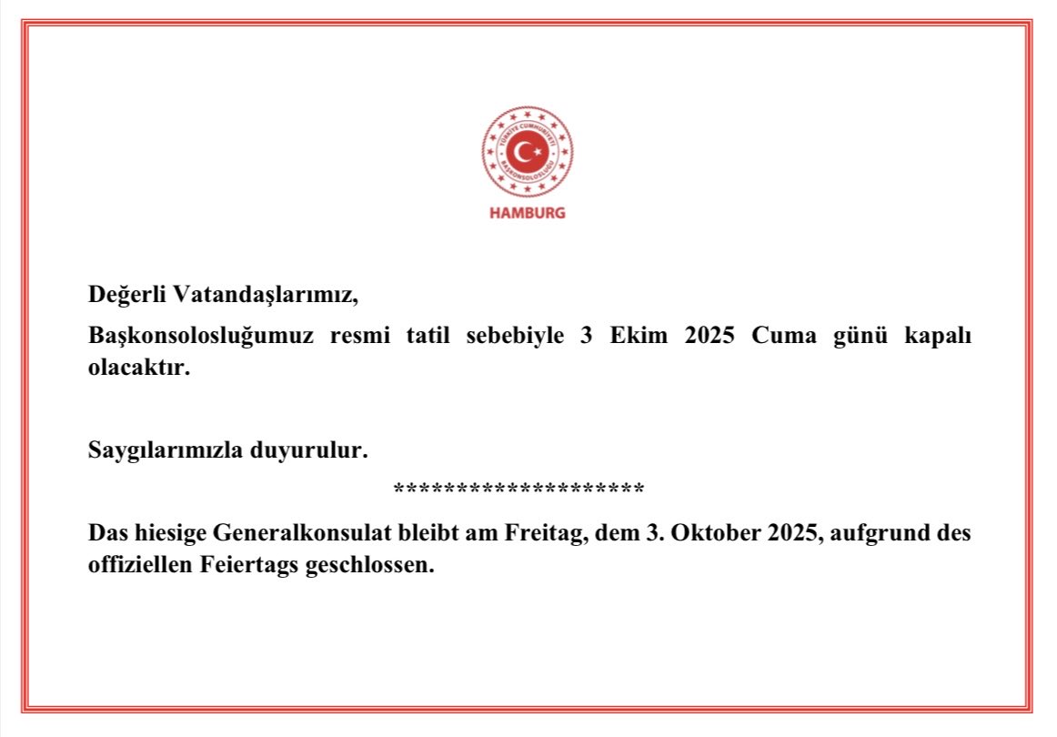 Türkiye in Hamburg (@tc_hamburgbk) on Twitter photo 