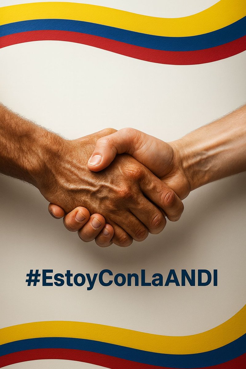 #EstoyConLaANDI 
#EstoyConLosQueConstruyenPais