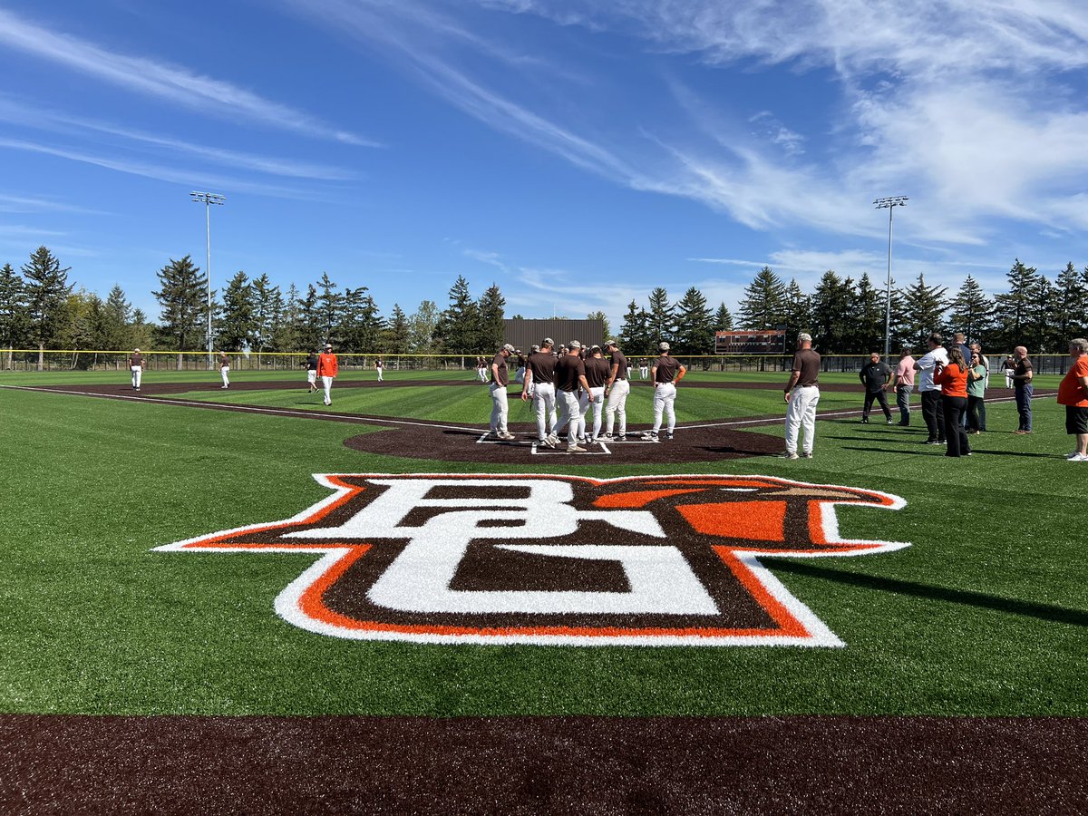 BGSU Baseball (@bgsu_baseball) on Twitter photo A huge thank you to <a href="/maumeebayturf/">Maumee Bay Turf</a> not only for the work they’re doing for the program, but for taking the time to talk with the team today about the project and future upkeep!
#AyZiggy A huge thank you to <a href="/maumeebayturf/">Maumee Bay Turf</a> not only for the work they’re doing for the program, but for taking the time to talk with the team today about the project and future upkeep!
#AyZiggy