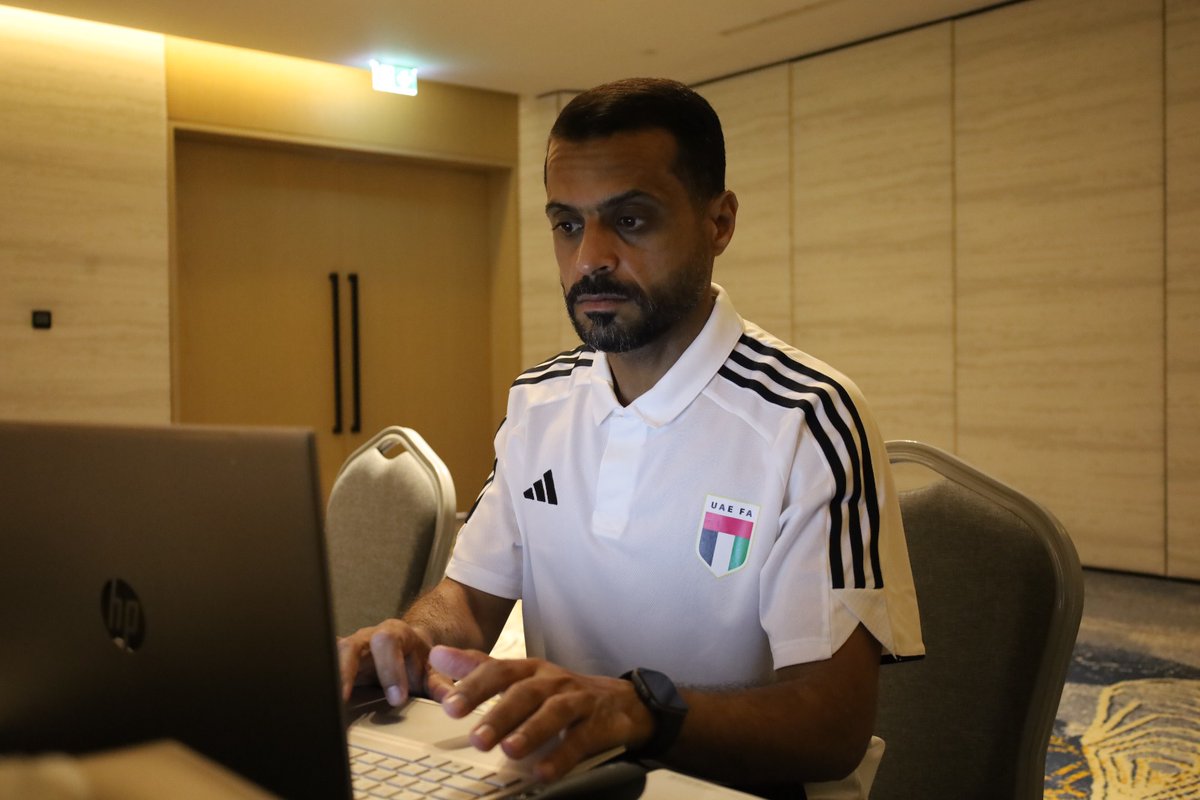 كل الشكر والتقدير للإتحاد الإماراتي لكرة القدم <a href="/uaefa_ae/">UAEFA</a>
و مدير التعليم بالاتحاد الإماراتي الكابتن جمال   الحساني <a href="/jamal_alhassani/">جمال الحساني | Jamal Alhassani</a>
على ثقتهم الغالية لاختياري محاضر لرخصة التدريب الآسيوية B 
وكل الشكر والتقدير للإتحاد السعودي لكرة القدم <a href="/saudiFF/">الاتحاد السعودي لكرة القدم</a>  موافقته لهذا الإختيار