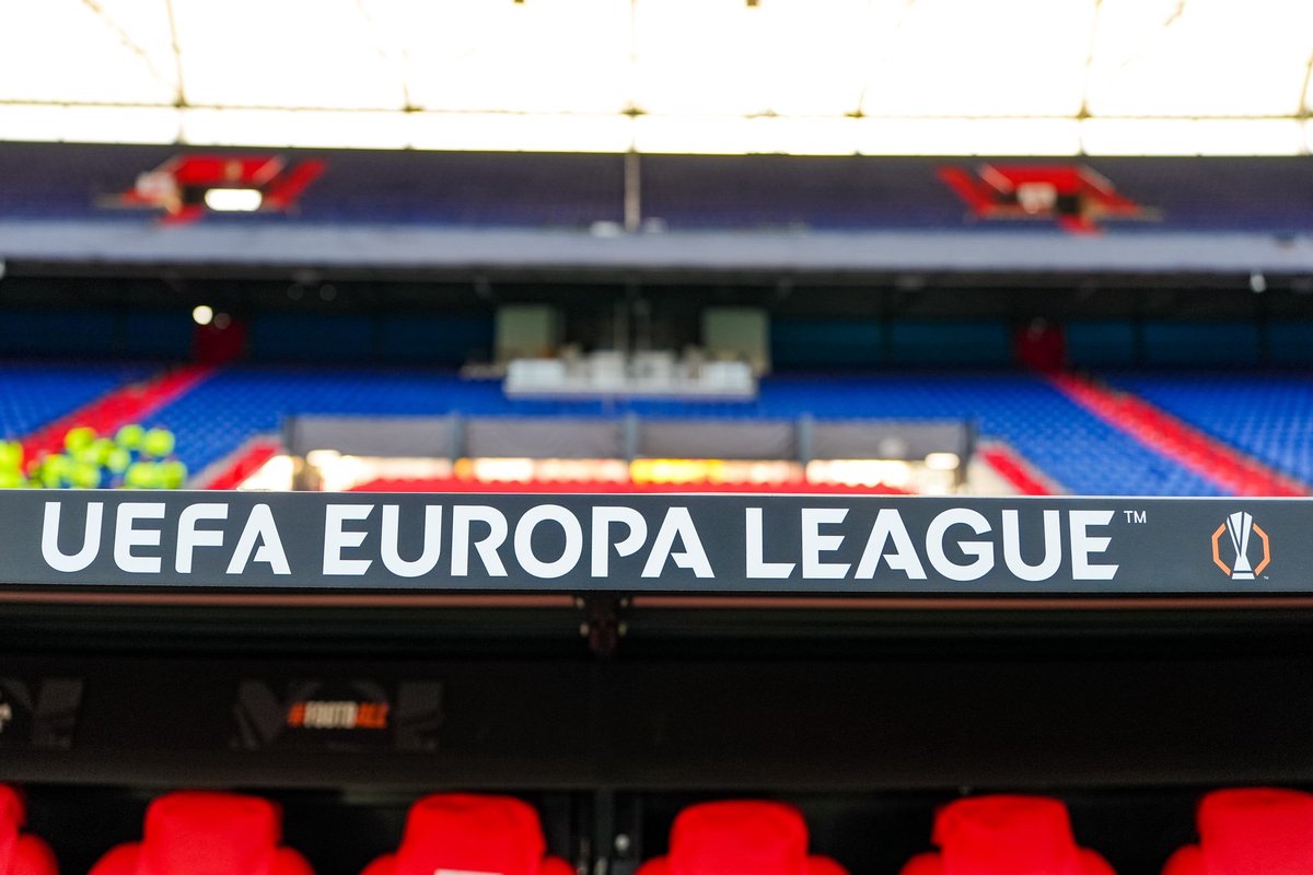 oranjefussball's tweet photo. Europapokal in Rotterdam: #Feyenoord bittet Aston Villa 🏴 um 21 Uhr zum heißen Tanz. @RTLplus überträgt das Spiel.
#FEYVIL https://t.co/rMD2OjOk3l