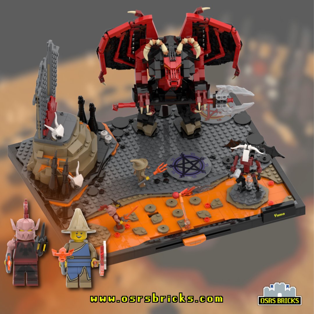 osrsbricks's tweet image. 🔥 NEW LAUNCH 🔥
The Yama Collector’s Set has officially arrived! 👹🧱

Like all our sets: Built for players by players. Every sale helps our community grow, thank you for your support through our journey. 

👉 Available now at osrsbricks.com
#OSRSBricks #OSRS #RuneScape…