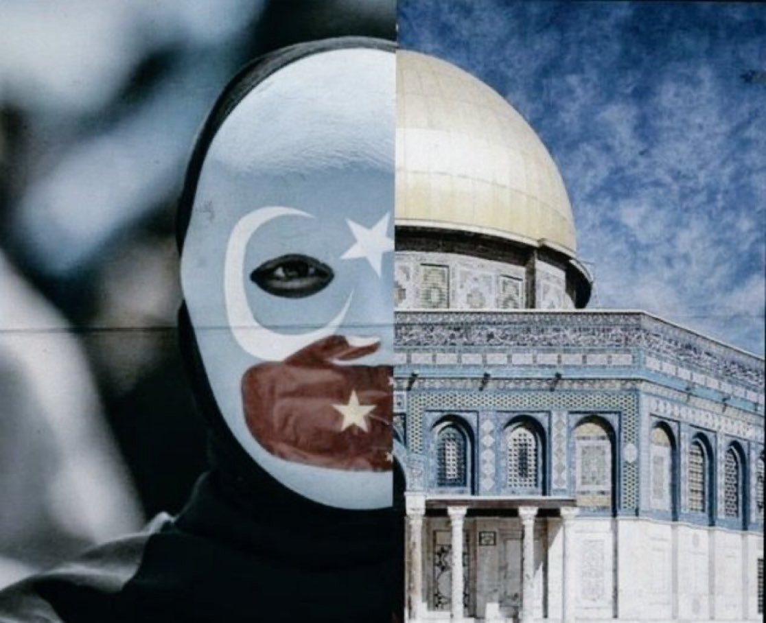 Doğu Türkistan’da bizim Kudüs’te! 

#ÇindeYıkılacak #İsraildeYıkılacak