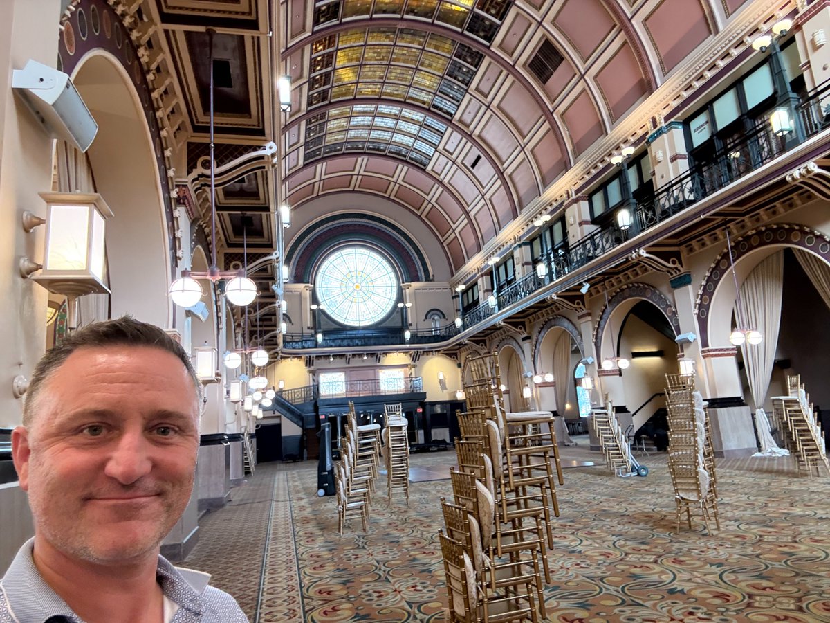 StageClip's tweet photo. Are you at #NCMPR District 3 this week? Stop by and say hello to Matthew Redd at the StageClip booth! Learn how StageClip can help you boost engagement and give your newest alums a personalized welcome to your alumni association! https://t.co/RJk5hBHOin