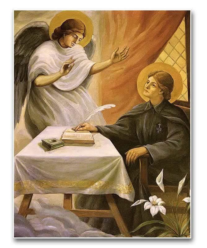 SecretFire79's tweet photo. FAMOUS STORIES OF GUARDIAN ANGELS IN THE LIVES OF SAINTS🇻🇦

1. St. Padre Pio (1887–1968) – The Saint Who Spoke with His Guardian Angel

St. Padre Pio, the Capuchin friar stigmatist, had an extraordinary friendship with his Guardian Angel. 

He often said his angel translated letters written in foreign languages for him, and even carried messages between him and others.

One story recounts that when Padre Pio was tormented by demons at night, he would call upon his Guardian Angel for help. The angel would appear to comfort and defend him. 

Padre Pio urged his spiritual children to “send their Guardian Angels” to him in prayer when they needed his help.

2. St. Gemma Galgani (1878–1903) – Guided Daily by Her Angel

The Italian mystic St. Gemma Galgani had visible conversations with her Guardian Angel. Her angel corrected her faults gently, reminded her of duties, and guided her in prayer. 

Once, when she was tempted to vanity, her angel reminded her to stay humble.

She wrote in her diary: “He is so good to me. He scolds me when I do wrong, and he encourages me when I do good.”

3. St. Thomas Aquinas (1225–1274) – Enlightened by His Angel

The Angelic Doctor himself had a special devotion to his Guardian Angel. Tradition holds that his angel protected his purity in youth, driving away temptations when his family tried to lead him into sin. 

Many believed that his profound insights were aided by angelic inspiration.

4. St. Frances of Rome (1384–1440) – Saw Her Angel Constantly

St. Frances of Rome was given the grace to visibly see her Guardian Angel throughout her life. He appeared to her as a beautiful companion radiating light. 

Her angel not only guided her prayers but also protected her from harm. After her husband died, she founded the Oblates of Mary, often with her Guardian Angel at her side.

5. St. John Bosco (1815–1888) – The “Mysterious Dog”

Don Bosco, founder of the Salesians, was often threatened because of his work with poor boys in Turin. Strangely, a large grey dog, whom he named “Grigio,” would appear and guard him from attackers. 

The dog appeared only when John Bosco was in danger, then vanished. Many believe this was his Guardian Angel in visible form.

6. The Story of St. Peter (Acts 12:6–15) – The Apostolic Witness

Even in Scripture, the early Christians recognized Guardian Angels. When Peter was miraculously freed from prison by an angel, and came knocking at the house of believers, the others said: “It is his angel!” (Acts 12:15). 

This shows how strong the faith of the first Christians was in personal angelic guardianship.

Lessons from These Stories

▪︎Companionship: 
Saints treated their angels as real friends.

▪︎Guidance: 
Angels not only protect physically but guide spiritually.

▪︎Correction: 
They help keep us humble and focused on God.

▪︎Assistance in Mission: 
From Bosco’s work with the poor to Pio’s ministry, angels aided them.

These examples encourage us to cultivate devotion and friendship with our own Guardian Angel, not through curiosity or superstition, but with reverence, prayer, and trust.