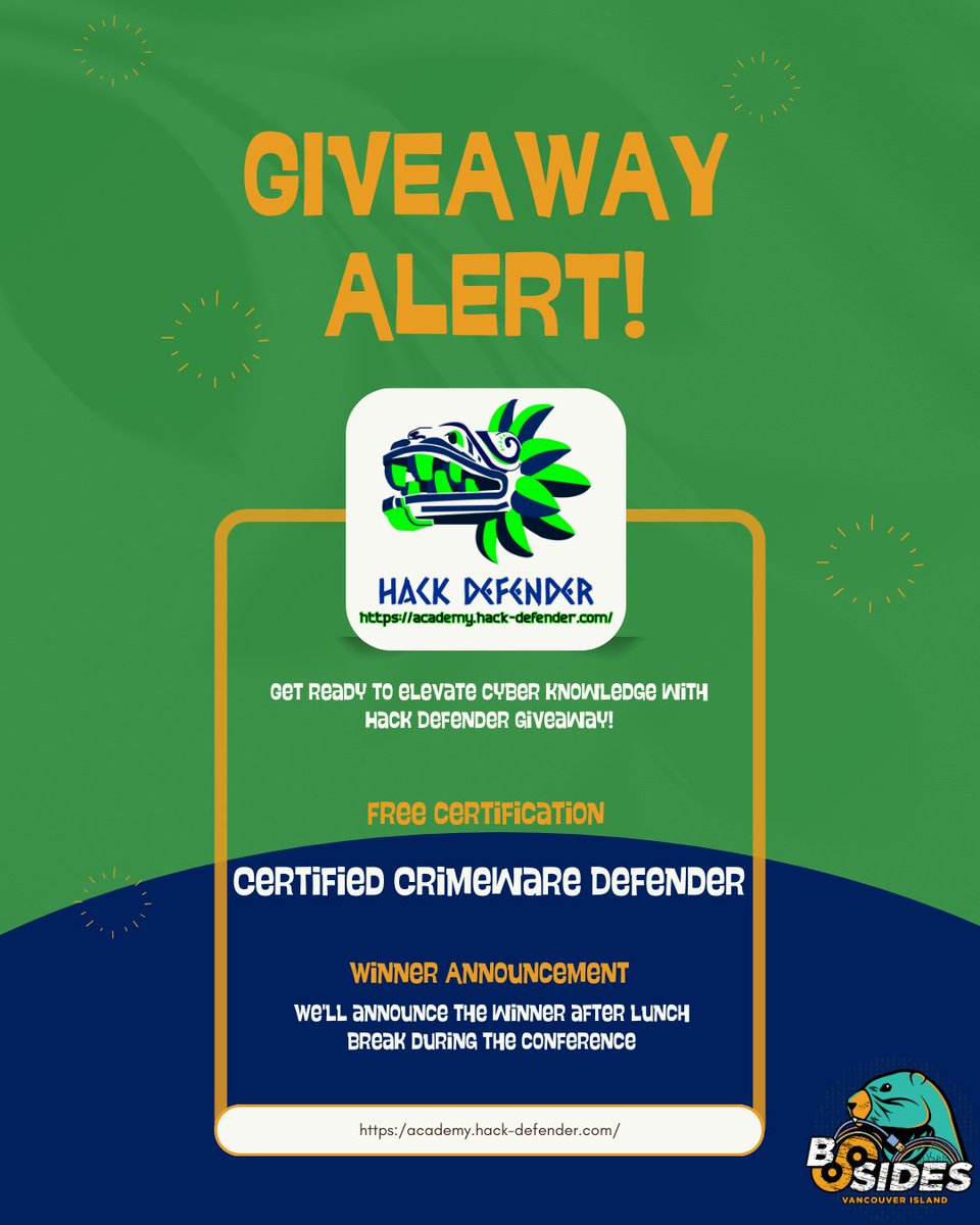 BSides Vancouver Island tweet media