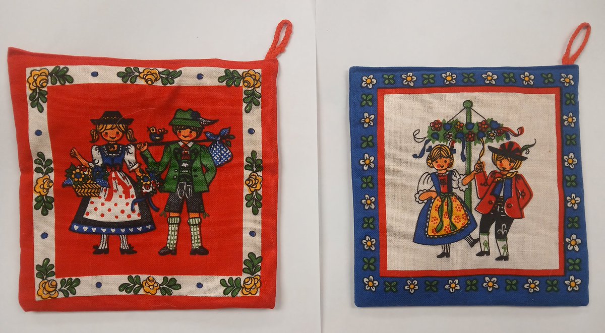Amazingthrifts's tweet image. Check out Vintage #KolfAustria  Folk Art Girl And Boy And Birds #HotPads Set TL260-61 ebay.us/m/wYlw8O #eBay via @eBay