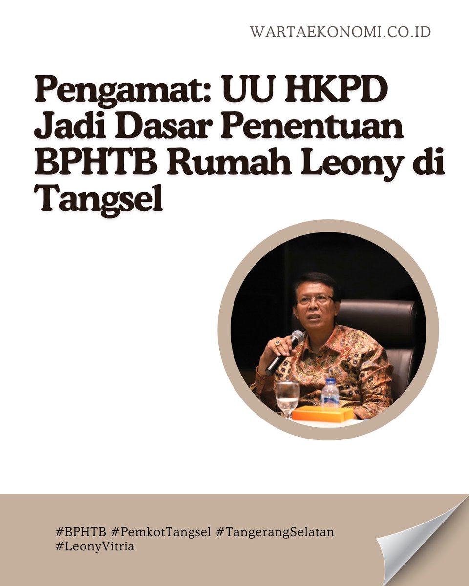 Alana_Meena's tweet photo. Fyi, keberatan pajak sah diajukan. Pemkot Tangsel sudah siapkan mekanisme nya
#BPHTB #PemkotTangsel #TangerangSelatan #LeonyVitria https://t.co/1icmgWCHEN
