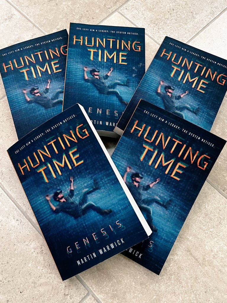HuntingTimeBook's tweet image. Proofs have arrived. Hunting Time is almost here